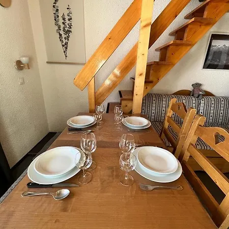 Duplex Plein Sud_skis Aux Pieds_plagne Villages Apartment